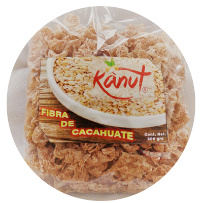 Fibra o cereal de Cacahuate Kanut